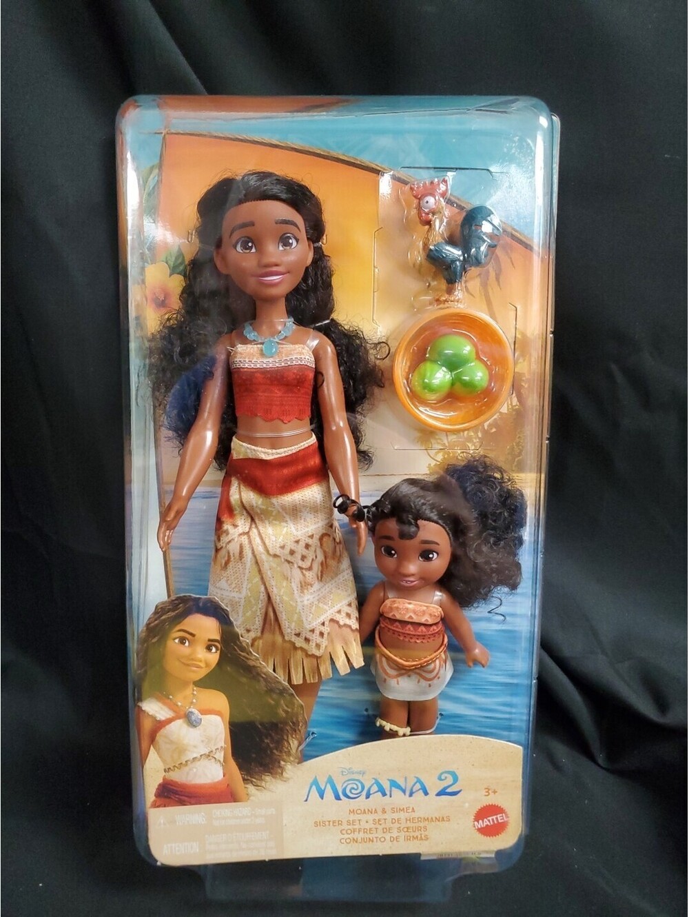 Disney Moana 2 MOANA & SIMEA SISTER SET Fashion Dolls & Accessories 2024 NEW
